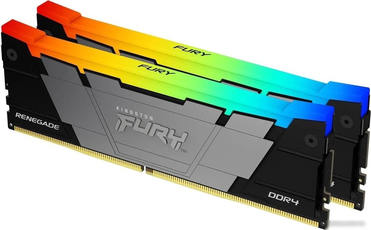 Оперативная память Kingston FURY Renegade RGB 2x8ГБ DDR4 4266 МГц KF442C19RB2AK2/16
