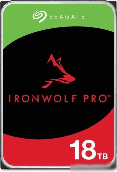 Жесткий диск Seagate IronWolf Pro 18TB ST18000NT001
