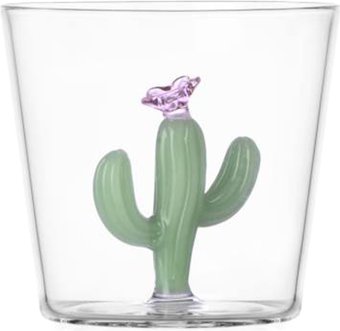Стакан для воды и напитков Ichendorf Milano Desert Plants 09354316 (зеленый кактус)