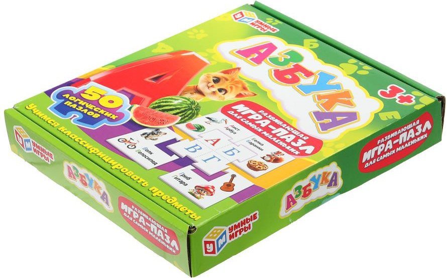 Развивающая игра Умные игры Азбука 4630395014441