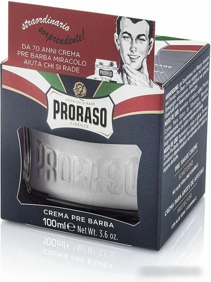 Крем для бритья Proraso Защитный с алоэ и витамином Е 100 мл