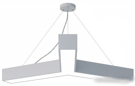 Подвесная люстра ЭРА Geometria Igrek SPO-144-W-40K-066 Б0058890
