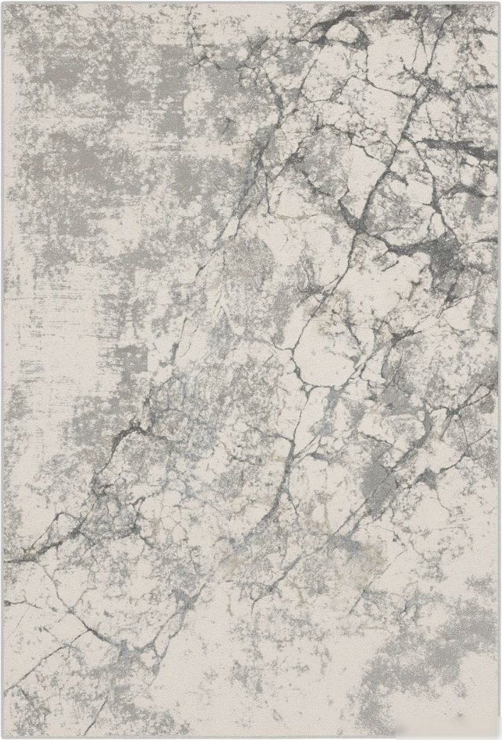 Ковер для жилой комнаты Radjab Carpet Амальфи Прямоугольник A5699A (2.4x3.4, Cream/L.Grey)
