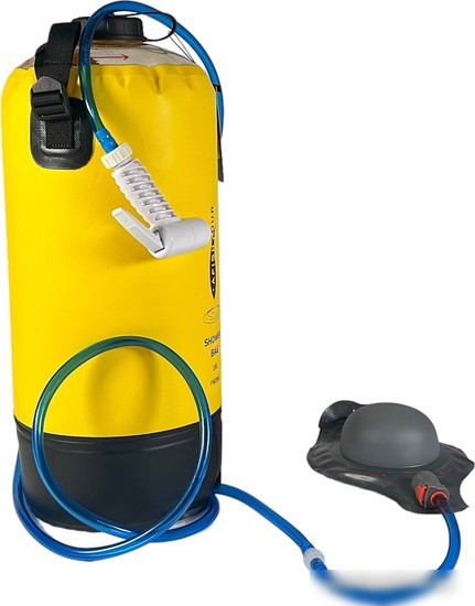 Душ походный AfishTour 10L Camp Shower Bag PVC 500D 516164 (желтый)