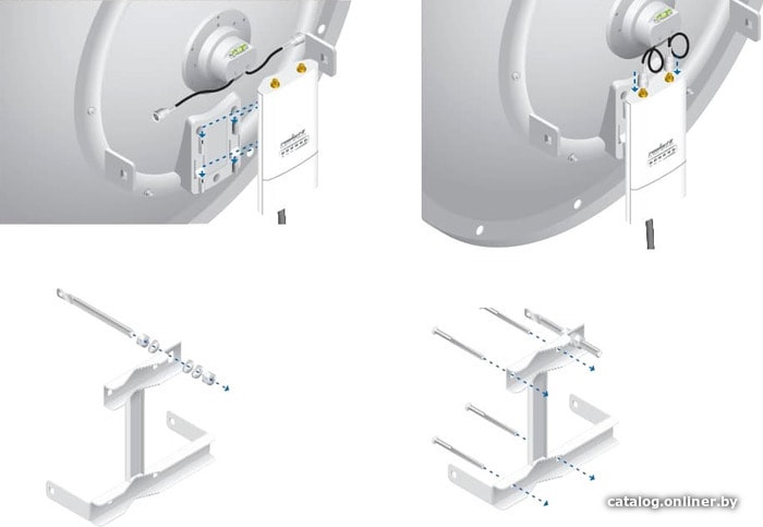 Антенна для беспроводной связи Ubiquiti RocketDish 5G-30 LW