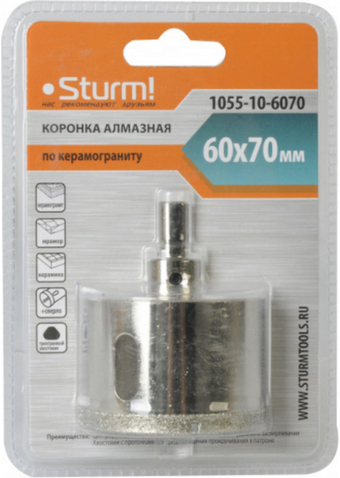Коронка Sturm 1055-10-6070