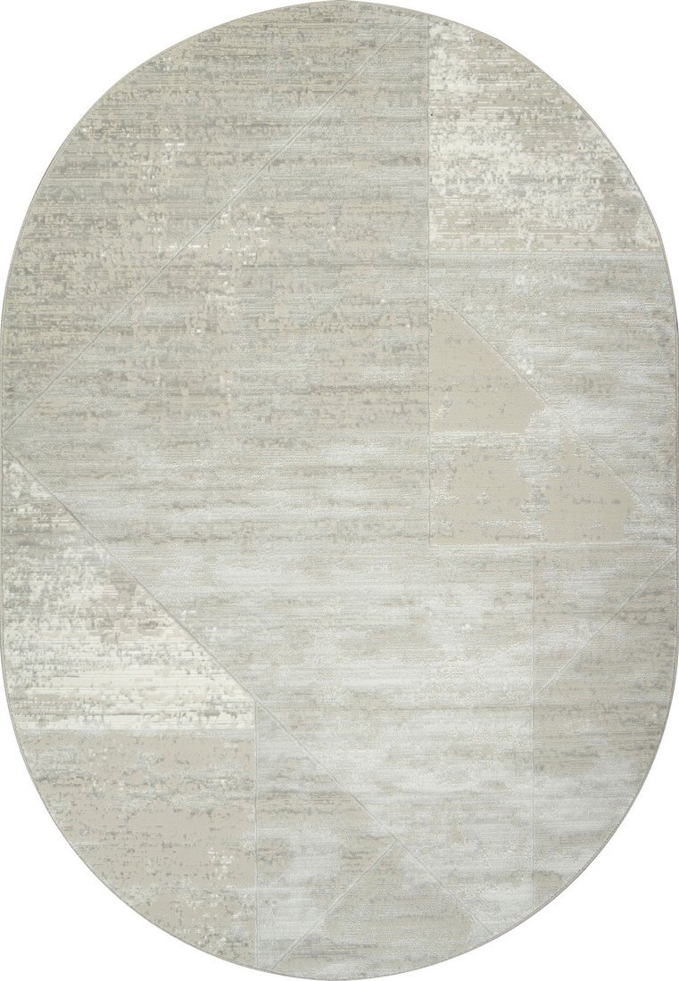 Ковер для жилой комнаты Merinos Sirius F196-OVAL-CREAM-NATURAL (1x2)
