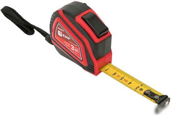 Рулетка EKF Expert РС-10 Autostop Магнит rs-10-3-16-quad (16ммx3м)