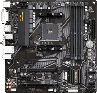 Материнская плата Gigabyte B550M DS3H AC (rev. 1.5/1.6)