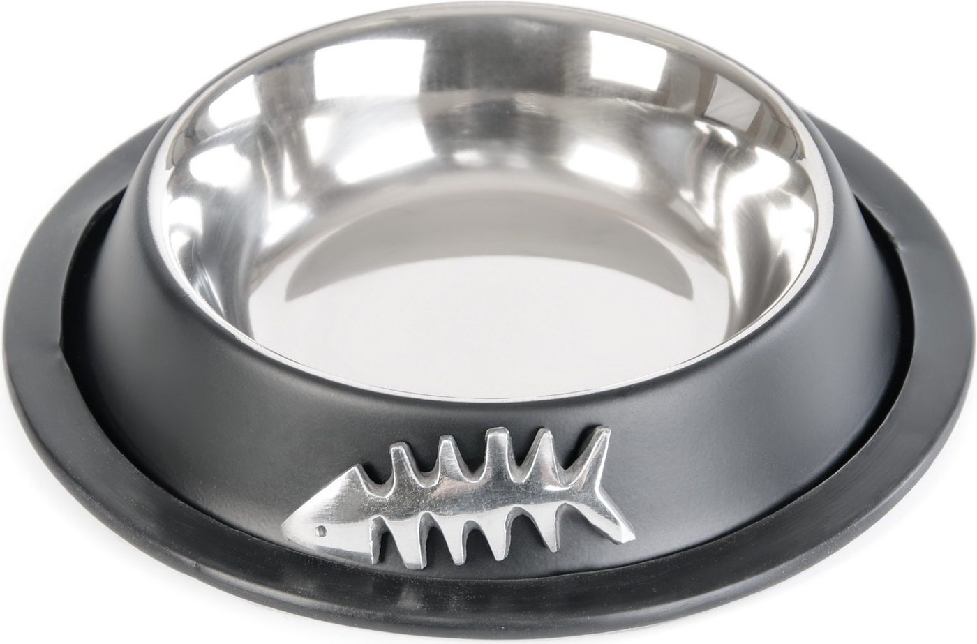 Миска ZooZooZoo Рыбка SWT-5022-200 (черный)