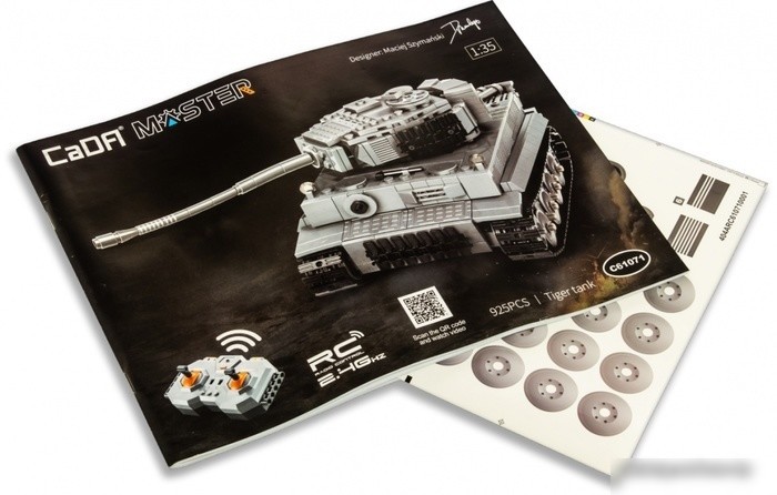 Конструктор CaDa C61071W Танк Тигр