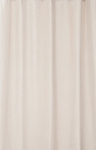 Шторка-занавеска для ванны Home One Linen 180x200 412875 (бежевый)