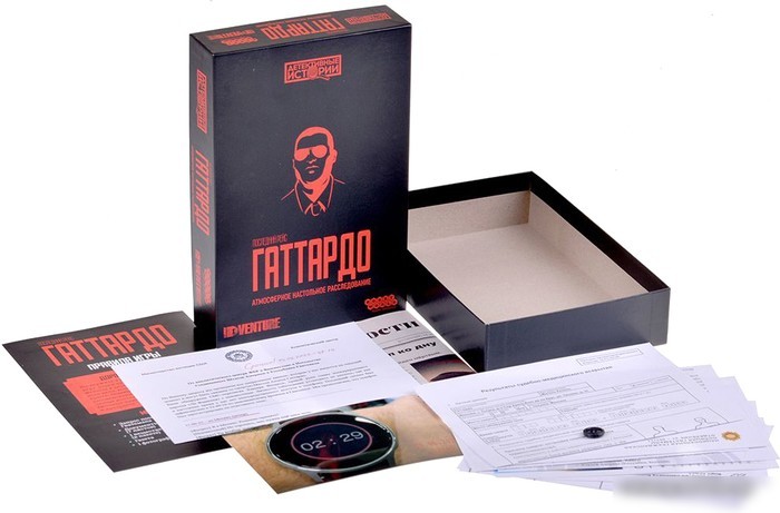 Настольная игра Мир Хобби Детективные истории: Последний рейс Гаттардо