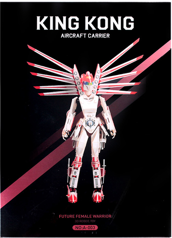 3Д-пазл Darvish Future Female Warrior SR-T-3344