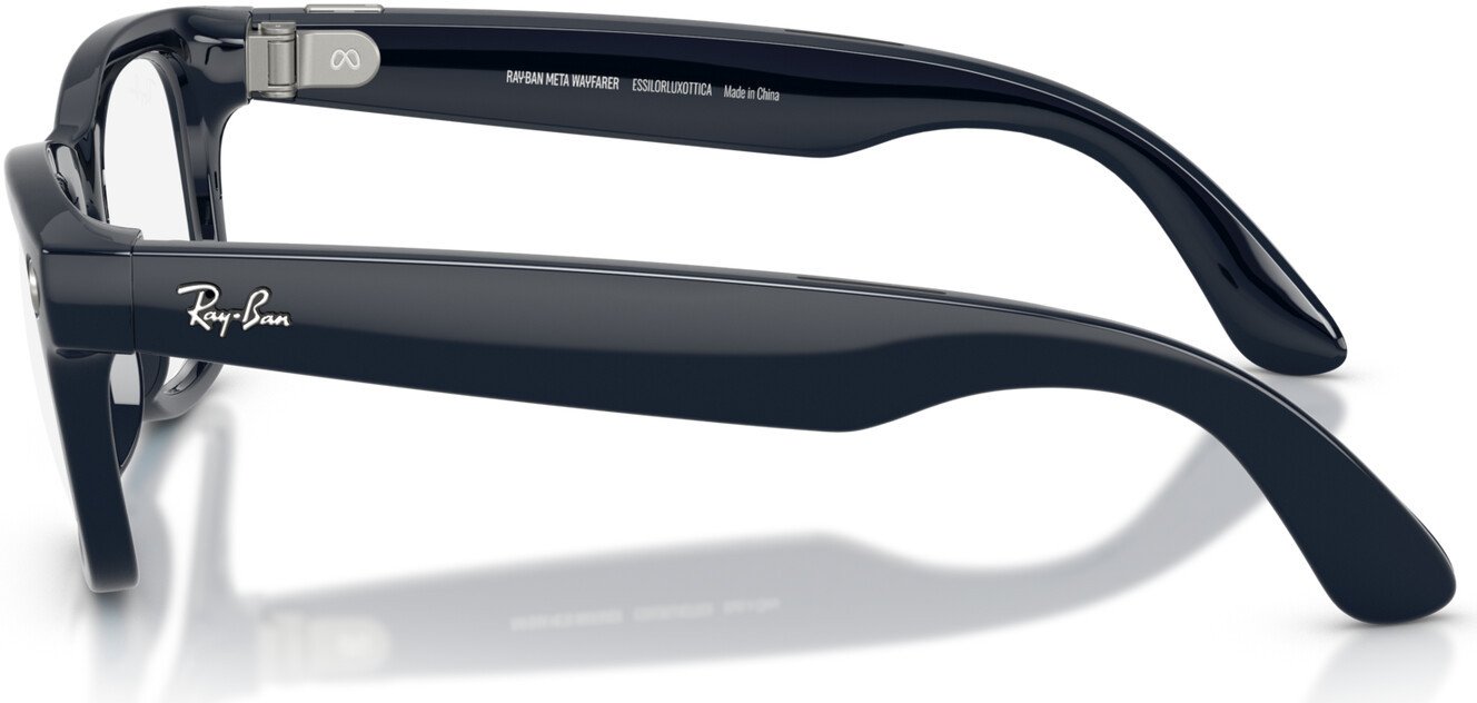 Умные очки Ray-Ban Meta Wayfarer Gen 2 RW4012 (темно-синий/прозрачный/синий)