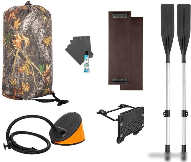 Гребная лодка Тонар Шкипер А260 (серый)