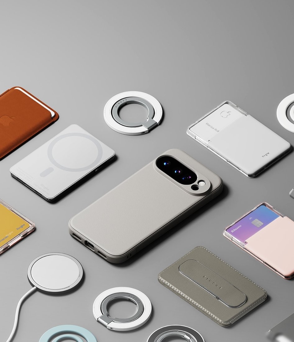 Чехол для телефона Ringke Onyx Magnetic для Pixel 10 Pro XL (Warm Gray)