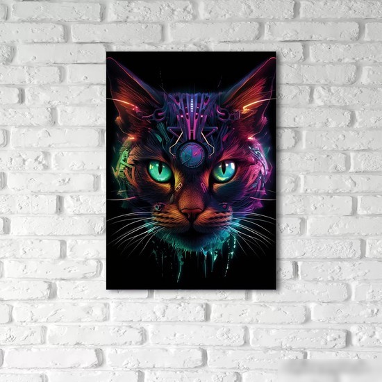 Картина Stamprint Звездный кот AR058 (70x50)