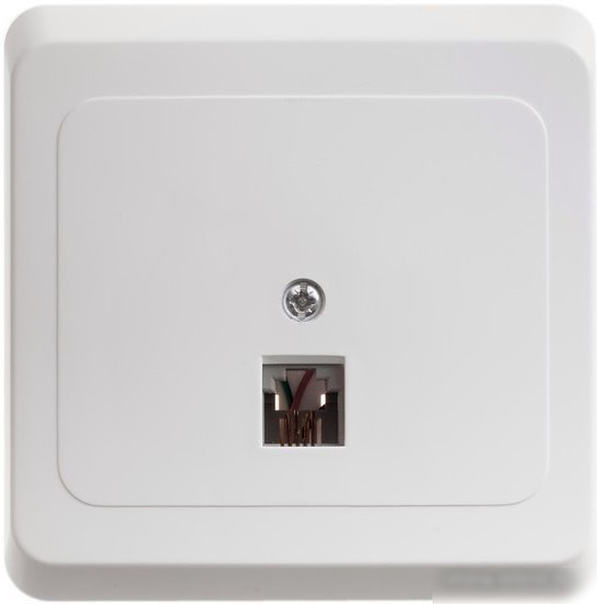 Розетка телефонная Schneider Electric Этюд TELC-001B
