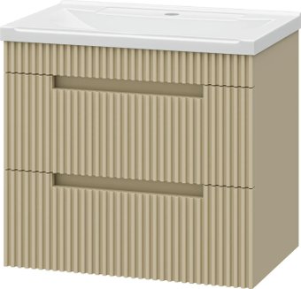 Brevita Тумба с умывальником Ariana 60 ARI-01060-03062Я+Р-Евв14060-Д
