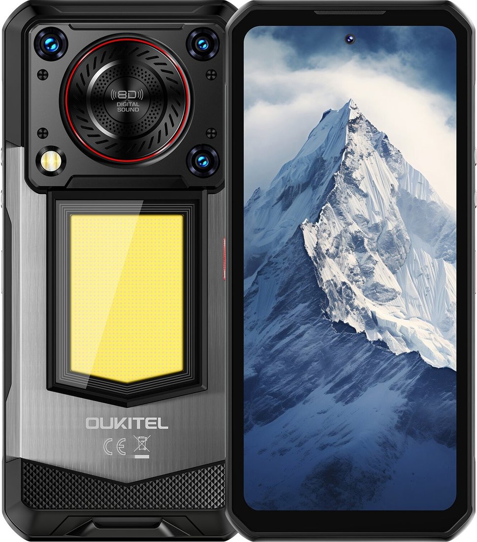Телефон Oukitel WP56 8GB/256GB (черный/серый)