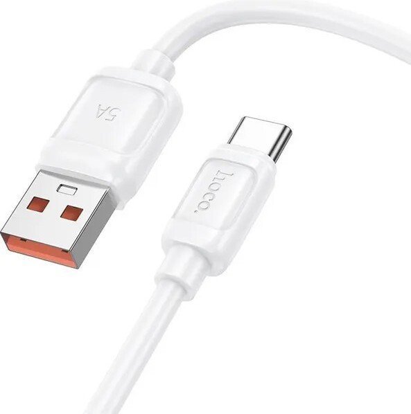 Кабель Hoco X115 USB Type-A - USB Type-C (1 м, белый)