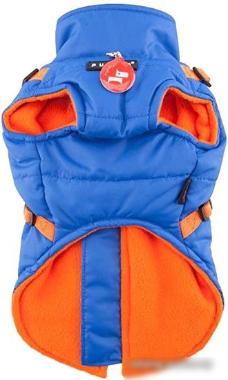 Шлейка-жилетка Puppia Mountaineer II PAPD-VT1366-RB-XXL (голубой)