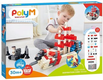 Конструктор PolyM Ракета для приключений 760025_HP (138эл)