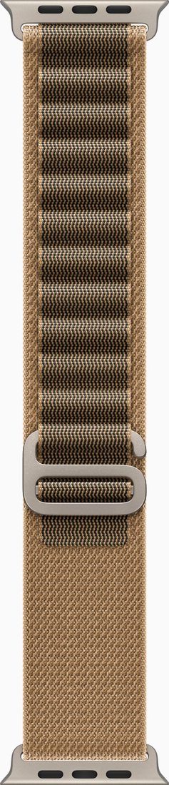 Умные часы Apple Watch Ultra 4 LTE 49 мм (титановый корпус, природный/песочный, текстильный ремешок размера S)