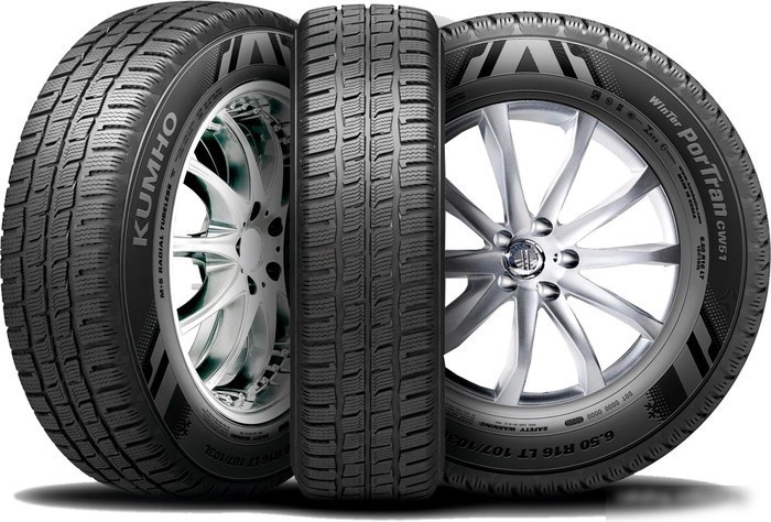 Автомобильные шины Kumho Winter PorTran CW51 215/75R16C 116/114R