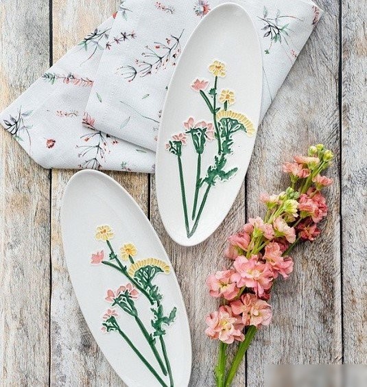 Блюдо Andrea Fontebasso Home Decor Garden M90VC492487