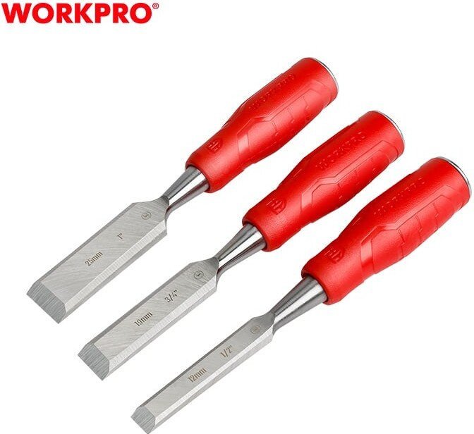 Набор стамесок Workpro WP201300 (3 предмета)