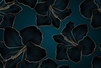 Фотообои Vimala Векторные цветы 3 270x400