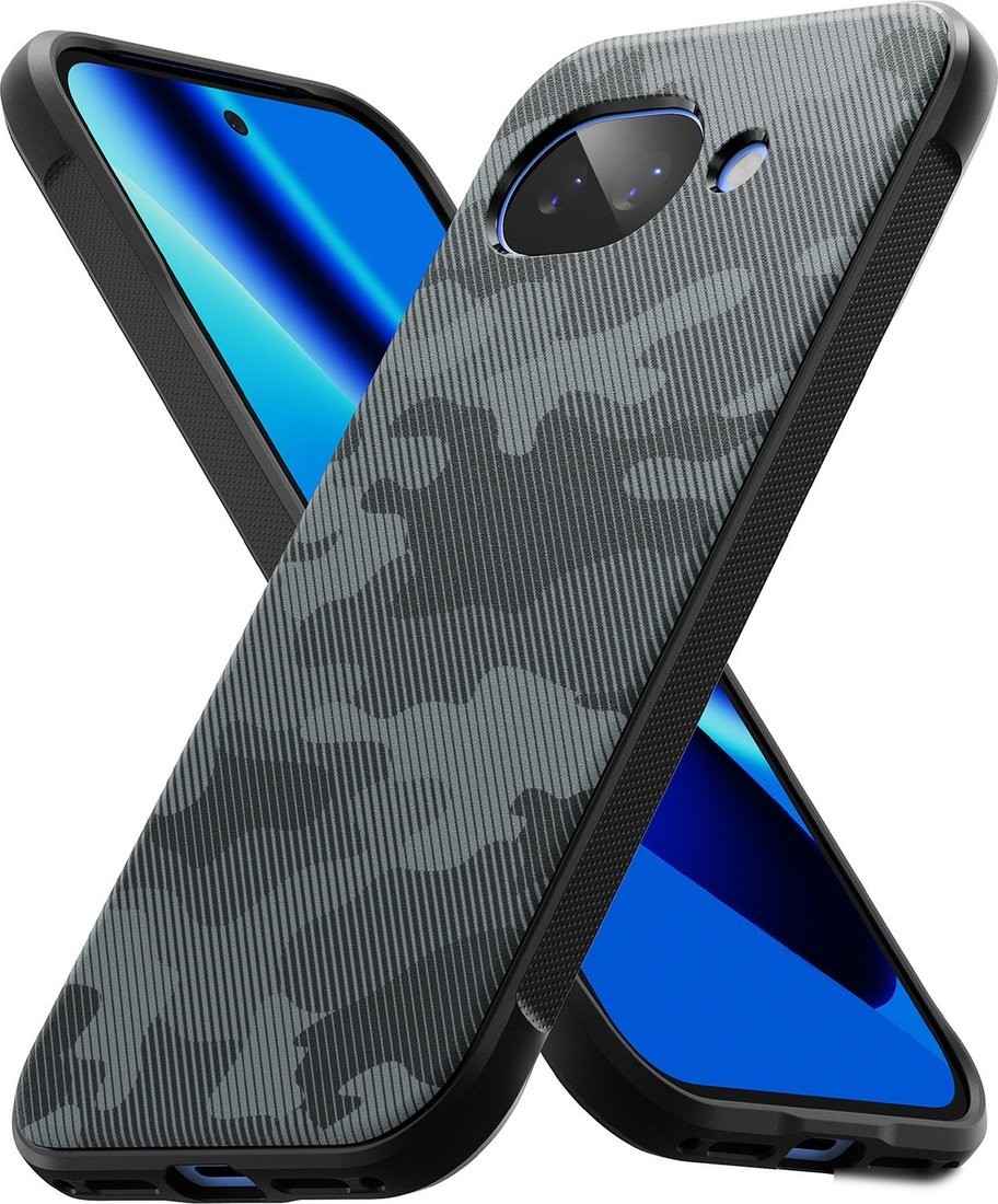 Чехол для телефона Ringke Onyx для Pixel 10a (Camo Black)