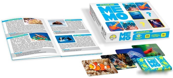 Настольная игра Десятое королевство Мемо. Водный мир 03593