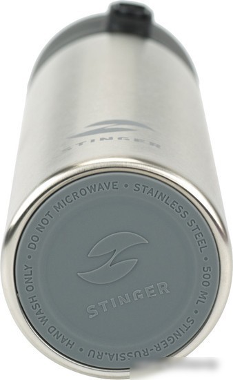Термокружка Stinger HD-500-35 0.5л (серебристый)