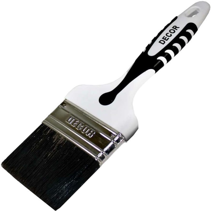 Кисть малярная Decor Black White для грунта 840-050 (15x50мм)