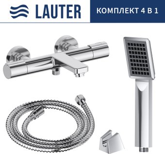 Смеситель Lauter Temp 21YH50427-4 с лейкой Living Serene 21S00103