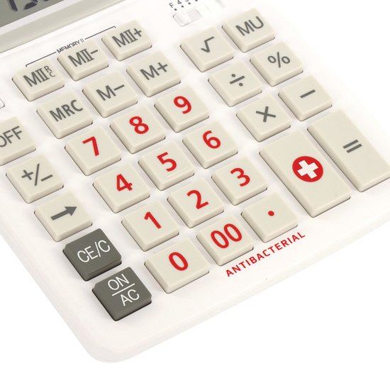 Бухгалтерский калькулятор BRAUBERG Extra 12-WAB 250490 (белый)