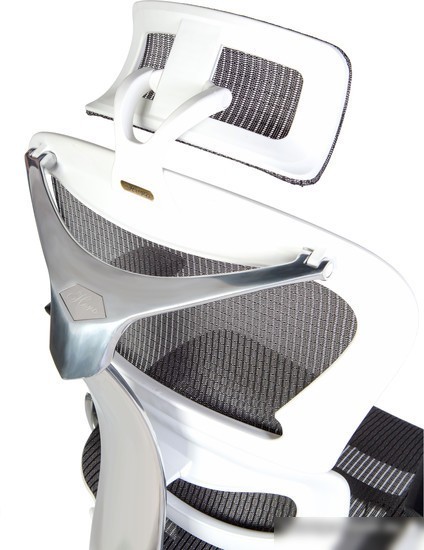 Кресло Norden Hero White YS-0810H-T(E+E)W (белый/серый)