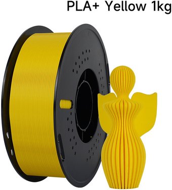 Филамент Kingroon PLA+ 1.75мм HC112 (1 кг, желтый)
