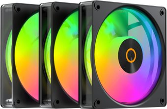 Комплект вентиляторов для корпуса Ocypus Gamma F12 Elite BK ARGB Reverse Blade 3IN1
