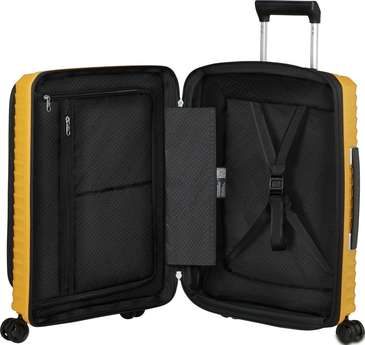 Чемодан-спиннер Samsonite Upscape 48L Yellow 55 см