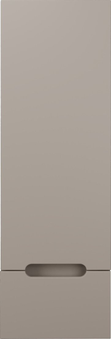 Symbolite Шкаф-полупенал для ванной Матис 36 Plus 1 ящик (эмаль, крем)