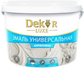 Эмаль Dekor Акриловая универсальная 0.8 кг (белый)