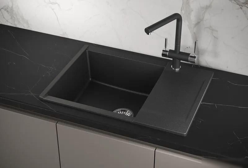 Кухонная мойка Granula Estetica 7003 (черный)