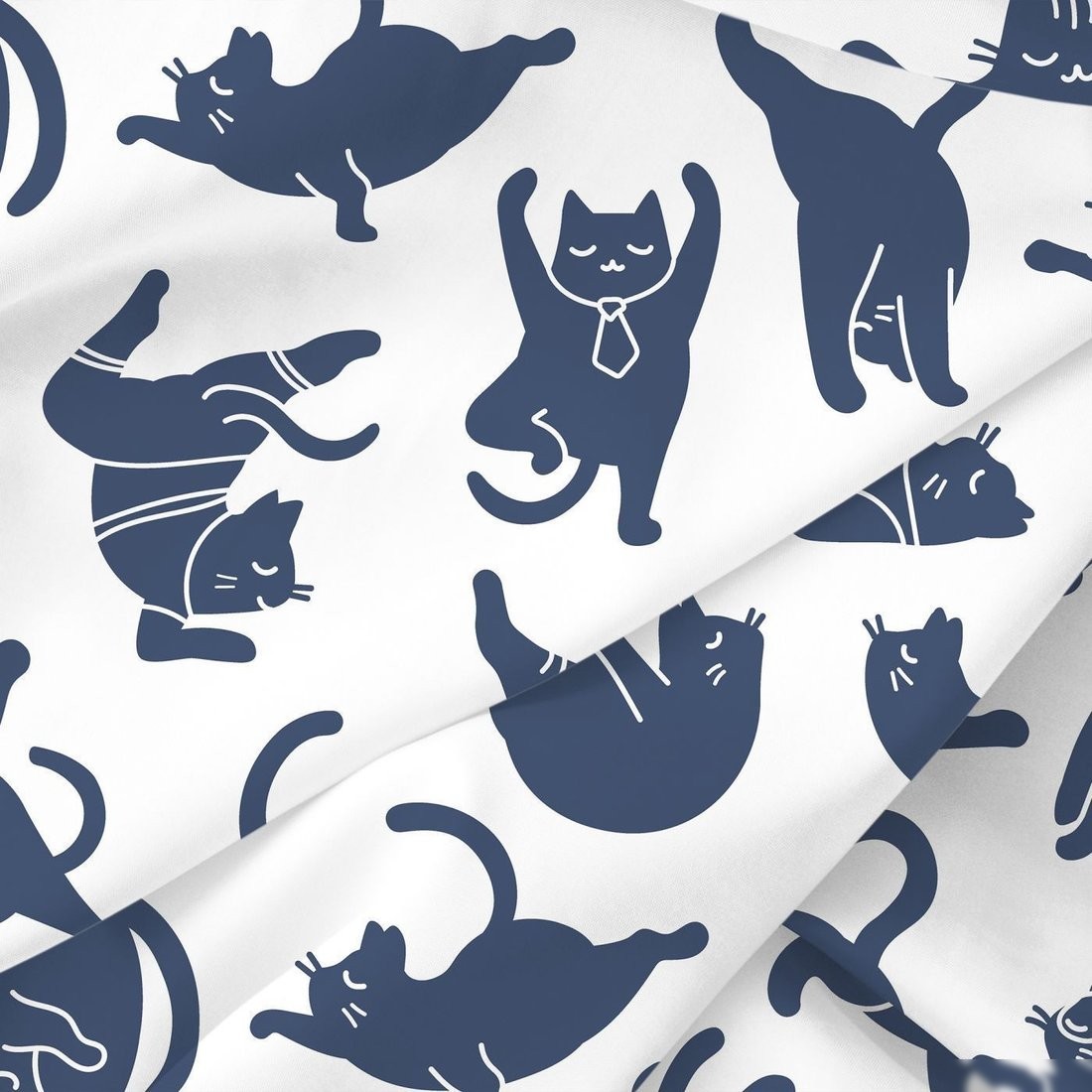 Постельное белье Нордтекс Волшебная ночь Yoga Cat ВН 2507 8985/1+30010/1 РФ13 40 790534