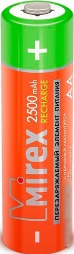 Аккумуляторы Mirex AA 2500mAh 2 шт HR6-25-E2