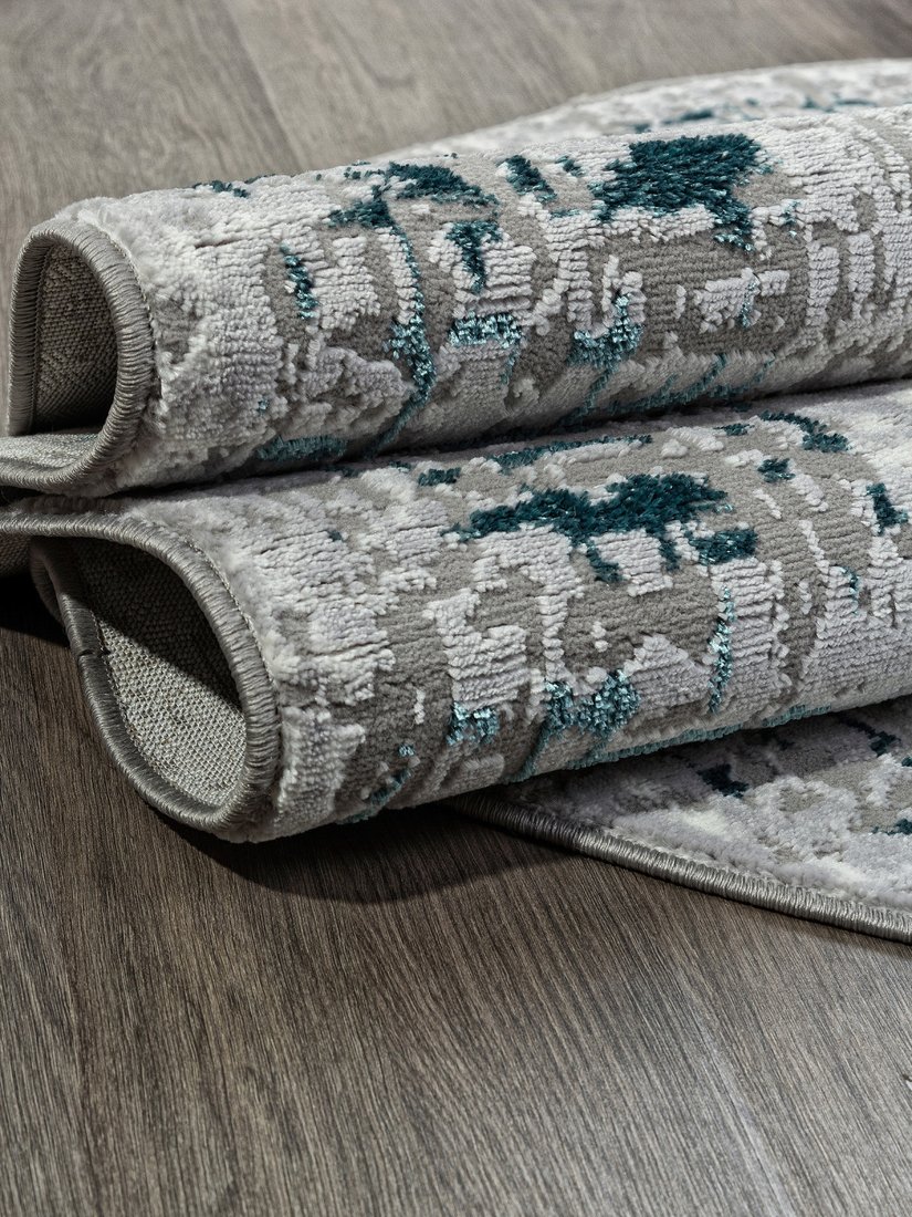 Ковер для жилой комнаты Merinos Palermo F292-OVAL-GRAY (2x2.9)