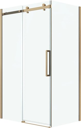 Душевой уголок Grossman Classic 100x90x195 120.K33.04.1090.32.00 (золото сатин/стекло прозрачное)